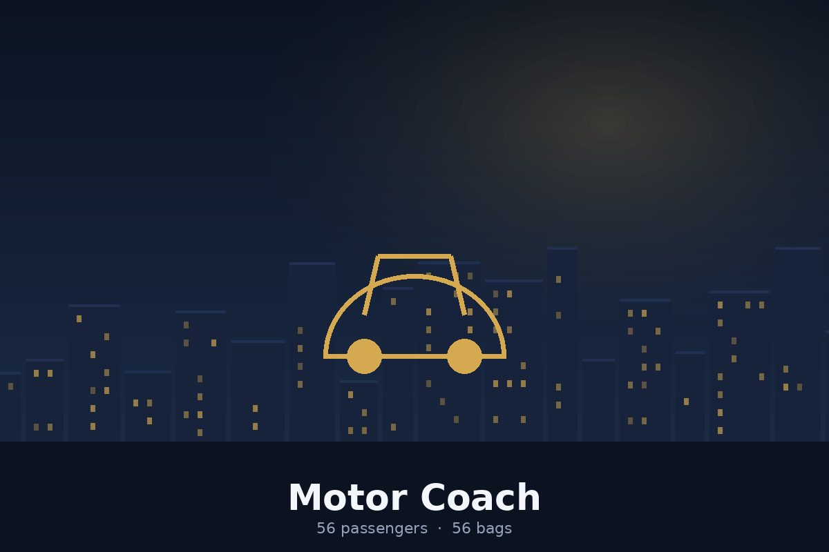 Motor Coach — luxury chauffeur vehicle available in New York City